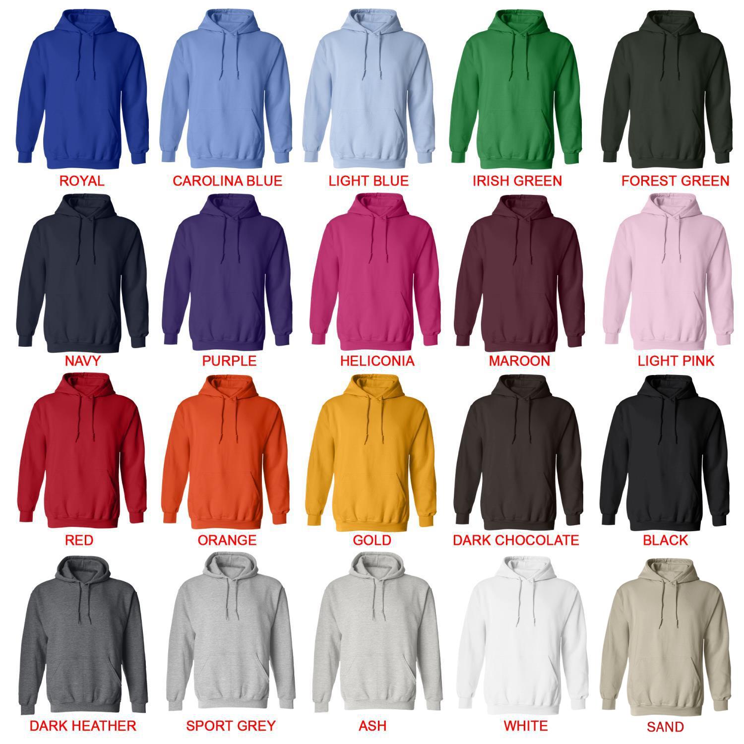 hoodie color chart - Demon Hunter UK Shop