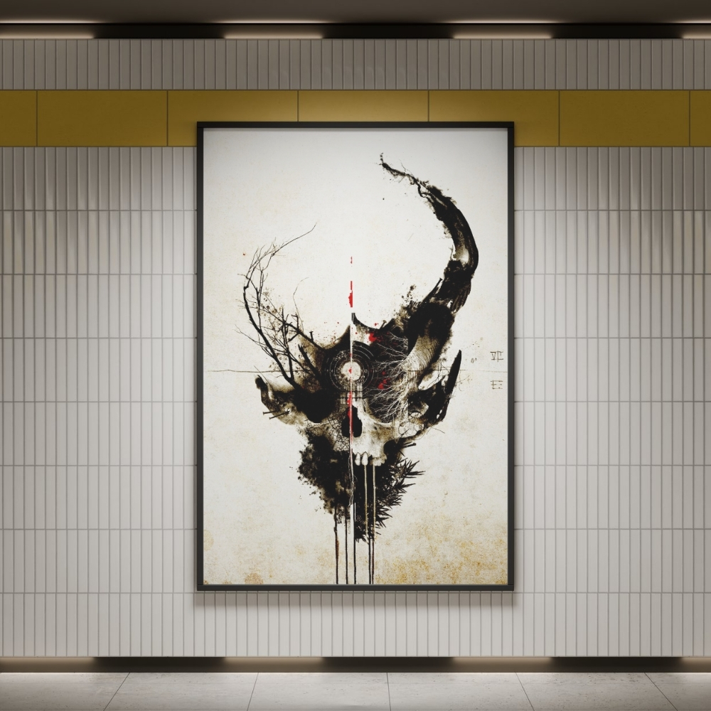 Demon Hunter Band Extremist Wall Art
