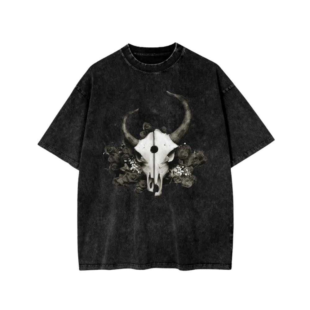 Demon Hunter Band Summer Of Darkness Mineral Wash T-Shirt