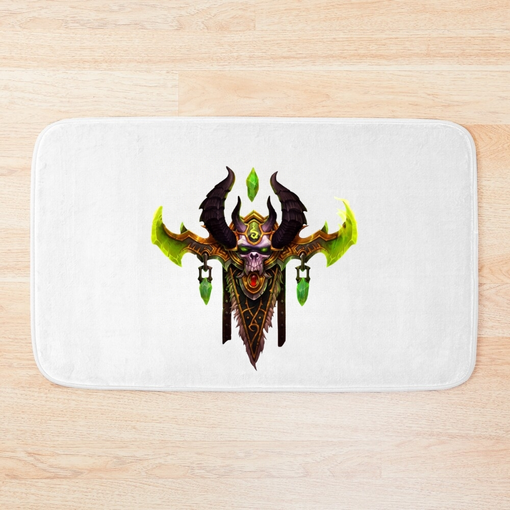 Demon Hunter Symbol Bath Mat