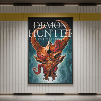 Demon20Hunter20The20Triptych20Wall20Art - Demon Hunter UK Shop