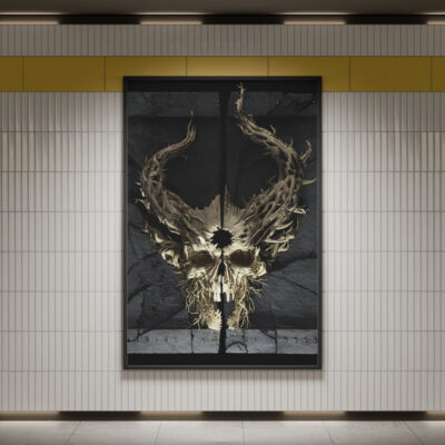 Demon20Hunter20War20Skull20Wall20Art - Demon Hunter UK Shop