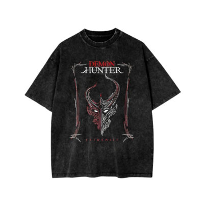 Extremist20Demon20Hunter20Mineral20Wash20T Shirt - Demon Hunter UK Shop