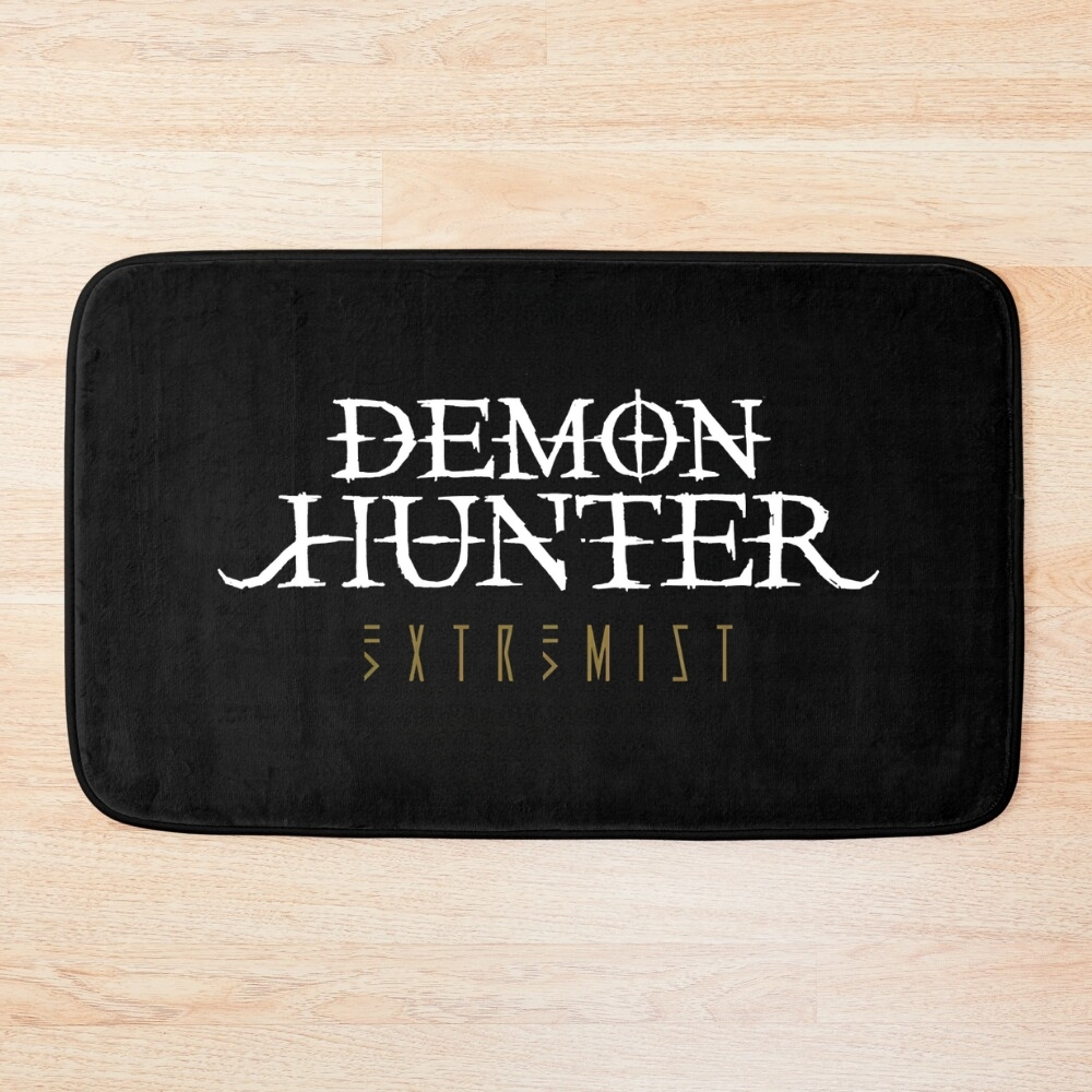 Logo Demon Hunter Band Bath Mat