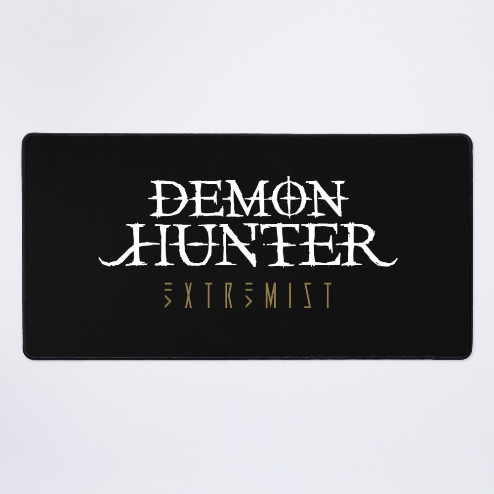 Logo Demon Hunter Band Mouse Pad