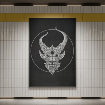 Skull20Demon20Hunter20Wall20Art - Demon Hunter UK Shop